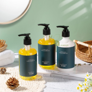 广州瑰丽酒店LORENZO VILLORESI洗发水护发素沐浴露300ml洗护套装