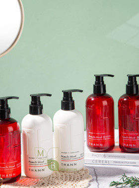 THANN香木系列酒店线芳香洗发水护发素沐浴露润肤乳300ml洗护套装