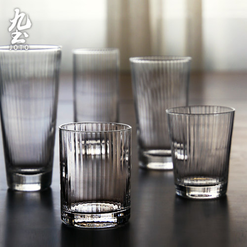 日式手工锤纹家用网红ins玻璃杯