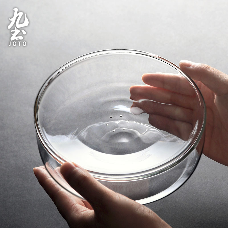 手工透明壶承耐热玻璃配件茶盘