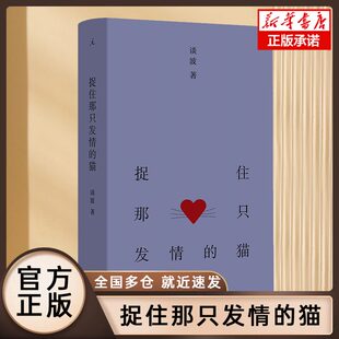 官方正版 猫 当代文学一出东北市井黑色幽默 捉住那只发情 全新小说集中国当代小说 一场冷硬柔情文学摇滚 谈波