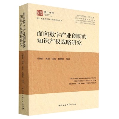 面向数字产业创新的知识产权战略研究/浙江工业大学数字经济研究文库/中小企业研究文库