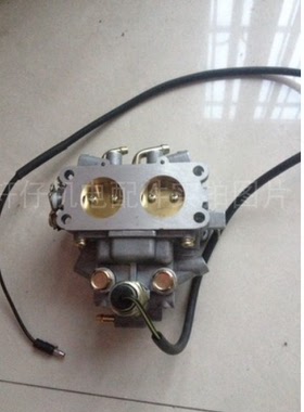 开普汽油发电机化油器 开普KGE12E3双缸化油器 电池阀化油器