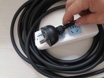 科勒汽油发电机输出电源带线美式三角插座220v专用防松转换器