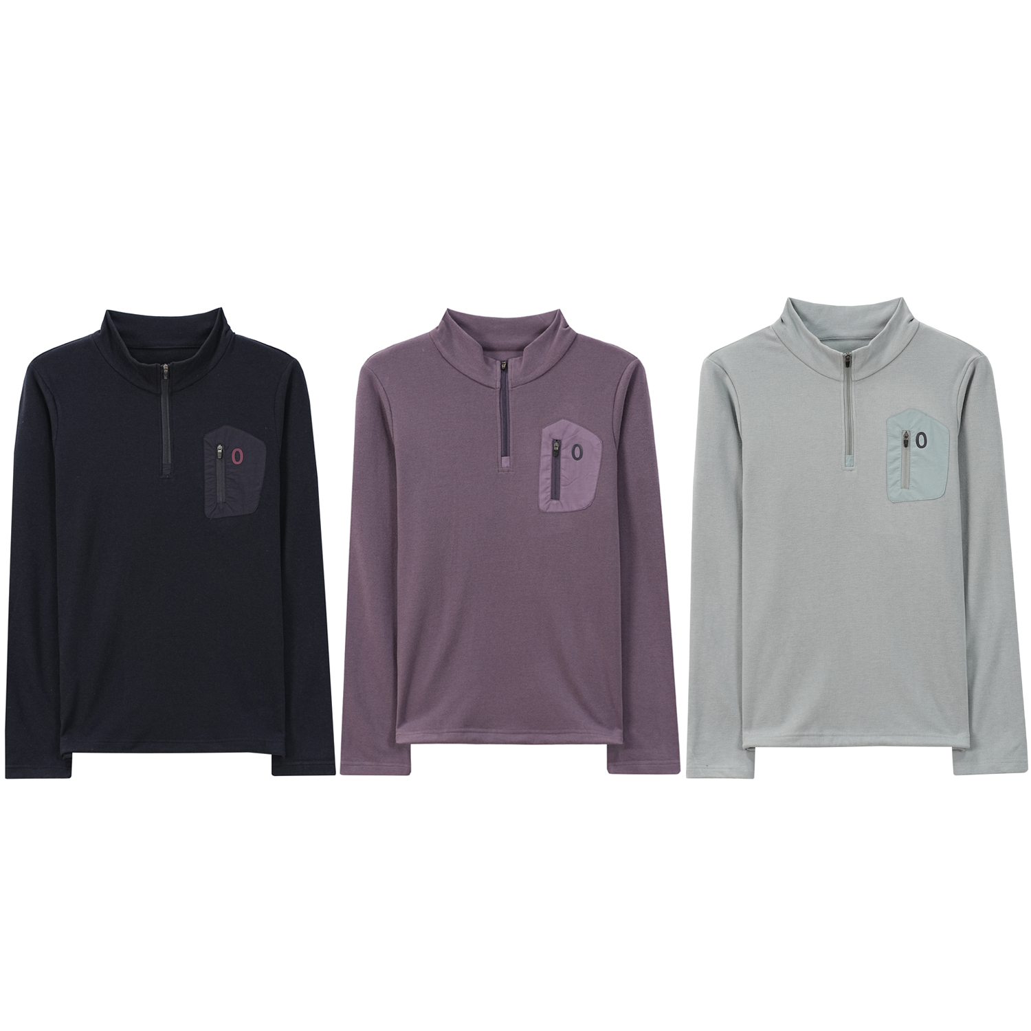 STUNNING JW/ 25736秋冬贴兜奥绒休闲立领拉锁保暖卫衣