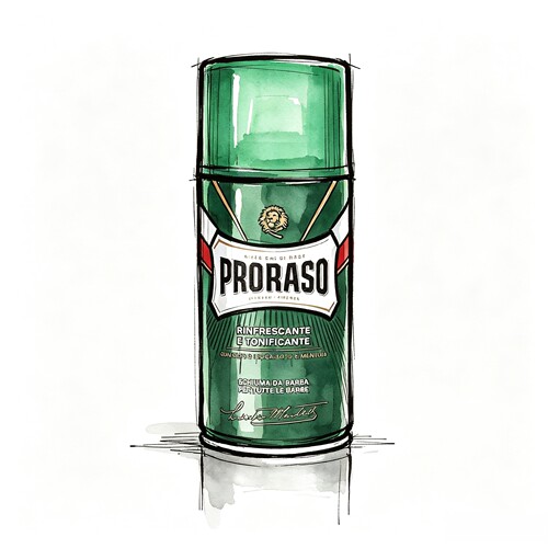 品牌直发｜Proraso桉树剃须泡沫300ML桉树薄荷清爽剃须膏剃须膏