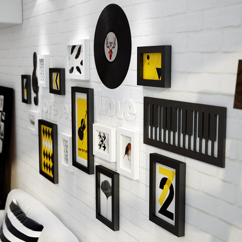 solid wood Photo wall Record music Music studio Office Culture company background a living room bedroom Photo wallin the Home accessories , Photo/Photo Wall , Photo Wall  category - from Buy2taobao.com to provide professional Taobao agent buy service