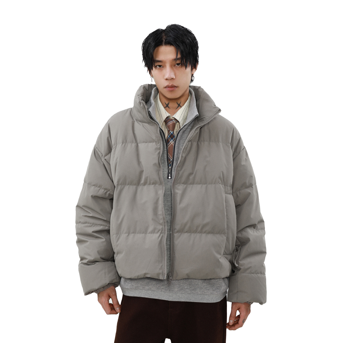 MRNEARLY美式复古保暖羽绒服