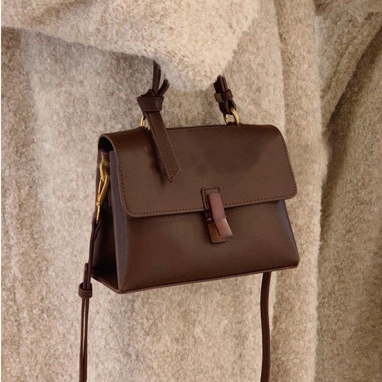 高级感桃木复古女包单肩斜挎包手提包包2022新款潮大容量,箱包皮具/热销女包/男包,手拿包,淘宝优惠券,粉丝福利购,淘宝优惠卷