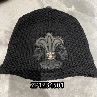 花魁silver 925纯银配件ch 克罗童军花冷帽秋冬保暖帽子男女同款