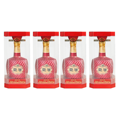 宣酒10高端白酒42度480ml4瓶小窖酿造宣酒官方旗舰店