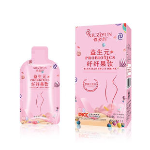 俏韵诗修姿韵益生元纤纤果饮果蔬饮大餐救星膳食纤维浓缩原浆果汁
