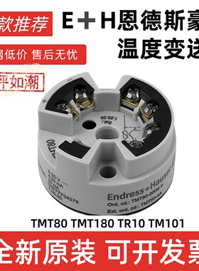 E+H温度变送器 TMT80-AA TMT180-A113ACA 热电阻TR10 TM101全新