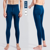 绒裤 冬季 中老年 打底光面薄棉裤 男加厚羊毛保暖内裤 男士 加绒保暖裤