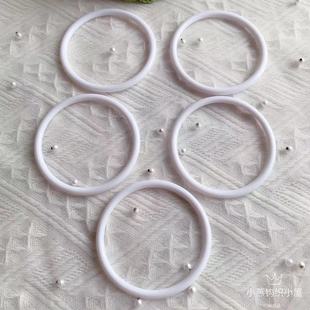 小燕钩织小屋 DIY车挂圆环配件 发夹 辅料