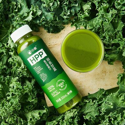 小象超市长沙代购小象100%HPP羽衣甘蓝复合果蔬汁300ml*2瓶
