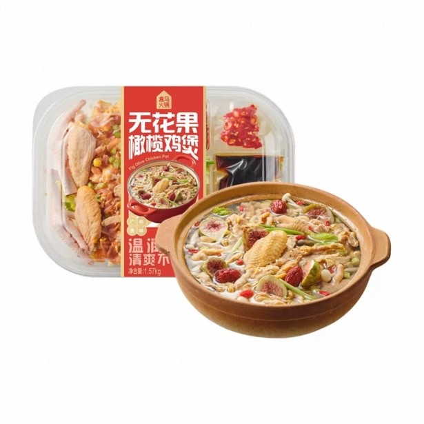 盒马工坊 无花果橄榄鸡煲1570g