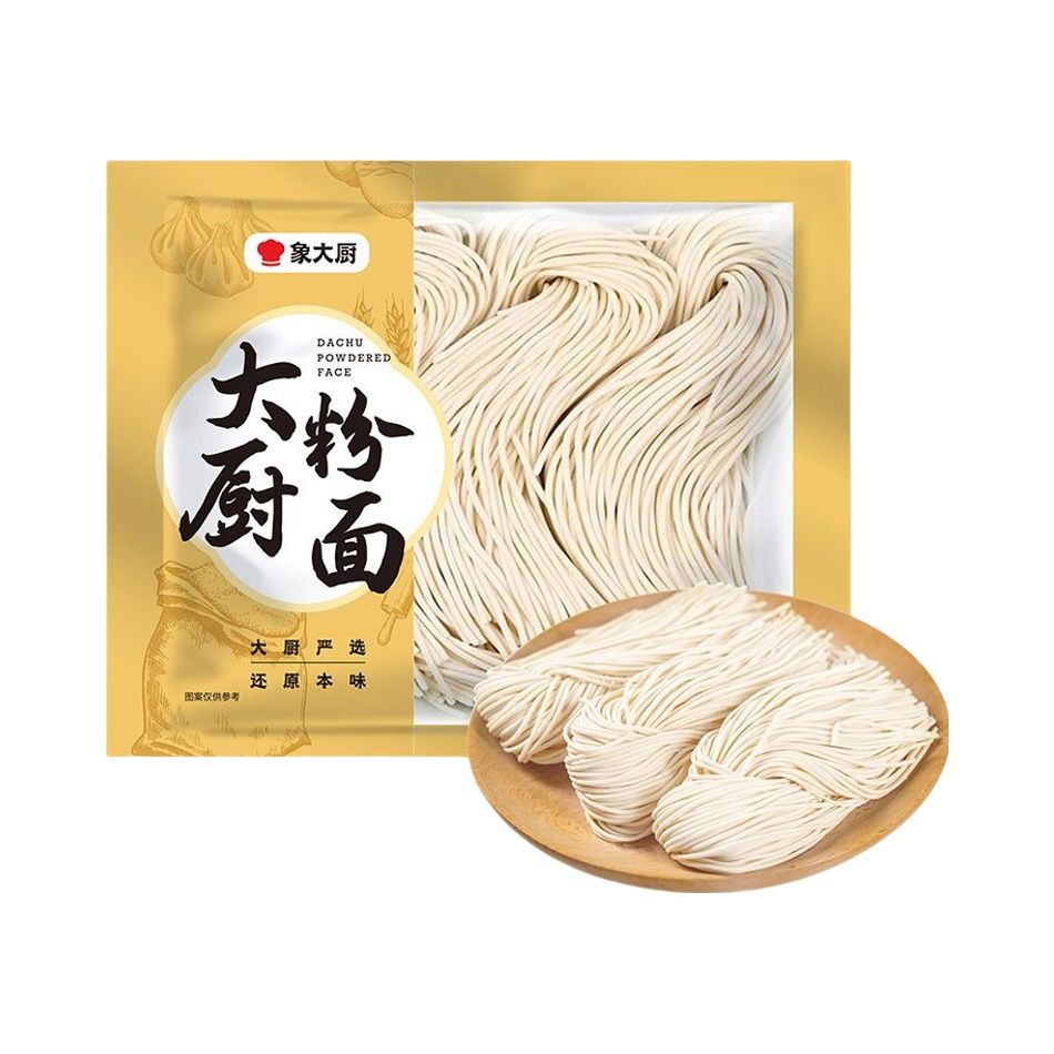 小象超市长沙代购象大厨荞麦面 鲜拉面(半干面)500g