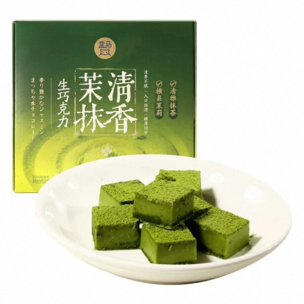 盒马 清香茉抹生巧克力 芭乐花茶生巧克力 海盐榛子生巧克力100g