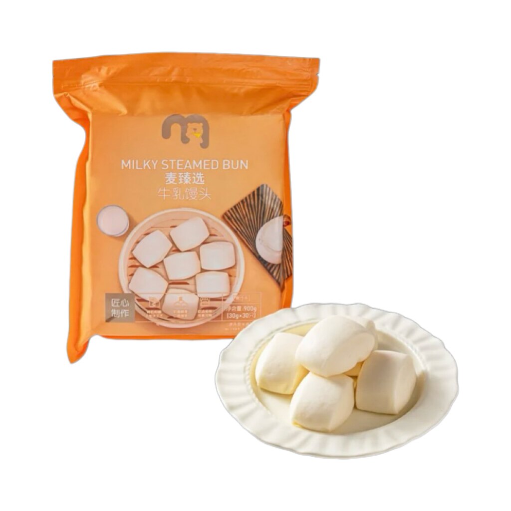 麦德龙麦臻选 牛乳馒头900g顺丰包邮