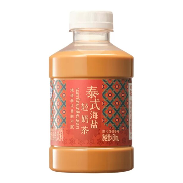 盒马代购泰式海盐轻奶茶450ml呼伦贝尔风味咸奶茶450ml