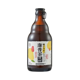 盒马 柚子乌龙 紫苏夏黑葡萄康普茶饮料330ml