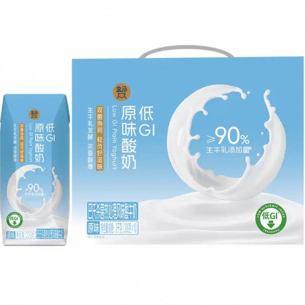盒马低GI原味酸奶 200g*10