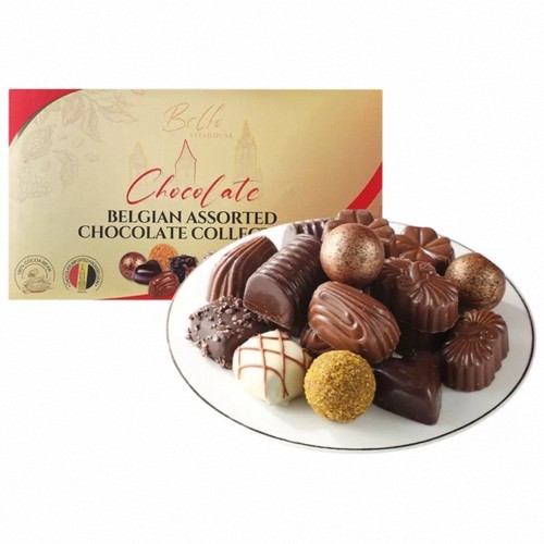 盒马代购 Bello VITAHOUSE臻选什锦造型巧克力礼盒620g比利时进口