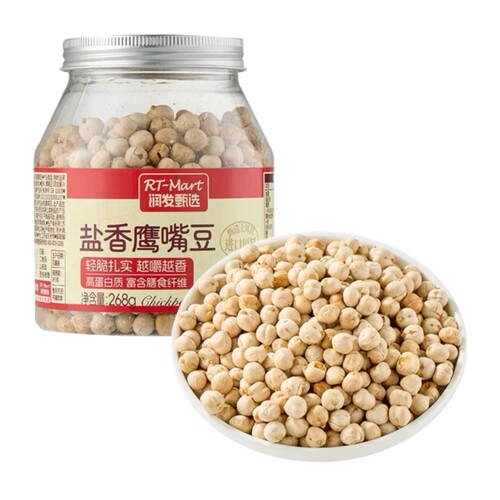 大润发长沙代购RT-Mart三味多彩鱼皮花生268g盐香鹰嘴豆268g