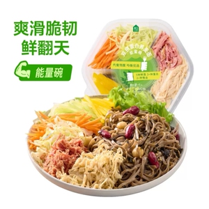 盒马工坊 双拼蛋白荞麦能量碗230g
