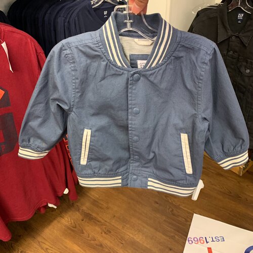 GAP正品现货 男幼童 休闲立领夹克  儿童棒球服 夹层外套 437756 - 封面