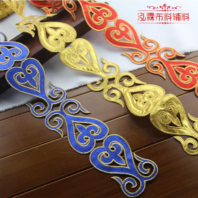 古装汉服花边烫花 舞台戏曲民族服装花边辅料烫花 中国风花边辅料,居家布艺,花边,淘宝优惠券,粉丝福利购,淘宝优惠卷