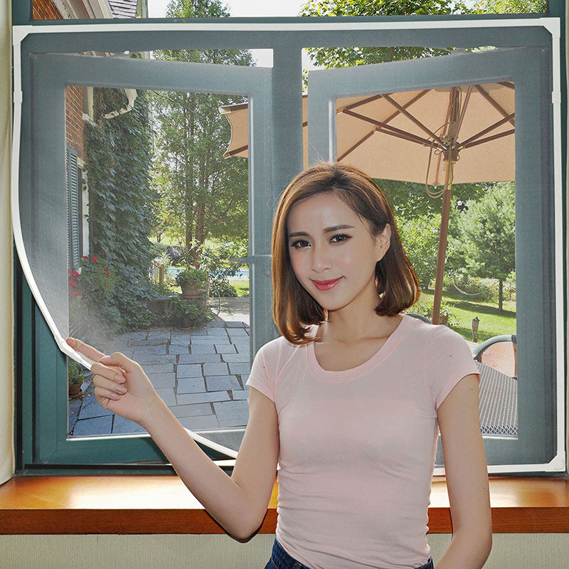 冬天封闭窗户磁吸防蚊纱窗纱网自装粘不锈钢磁铁窗纱封窗密封神器,居家日用,纱窗/纱门,淘宝优惠券,粉丝福利购,淘宝优惠卷
