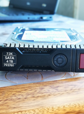 惠普HPE 793761-001 793665-B21 4T 7.2K SATA 服务器硬盘保1年
