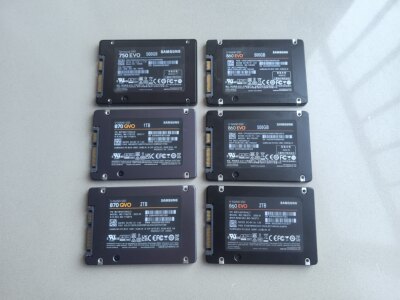 原装Samsung/三星 860 EVO 870 QVO 1T 2T SATA SSD固态硬盘保1年