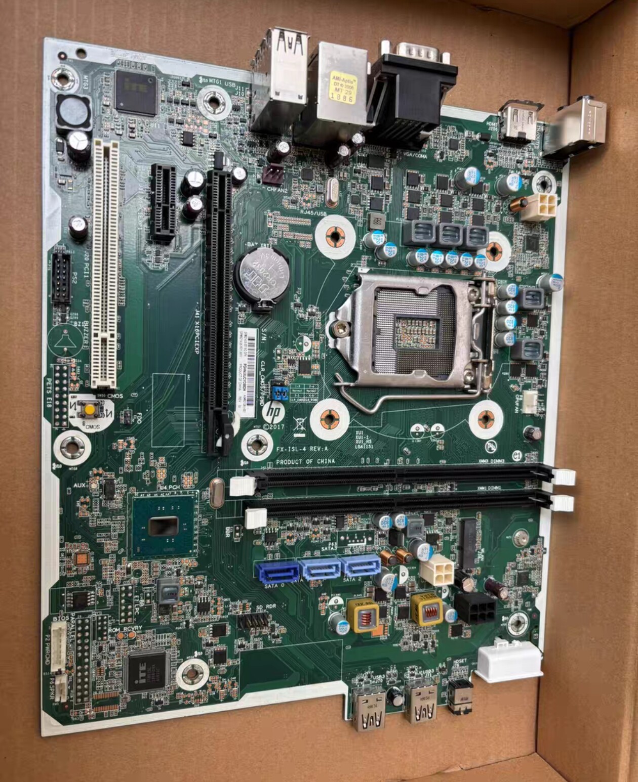 HP 280 288 Pro G3 MT学校专用增霸卡主板UEFI版V7.0 FX-ISL-4
