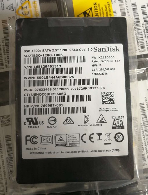 Sandisk企业级固态硬盘