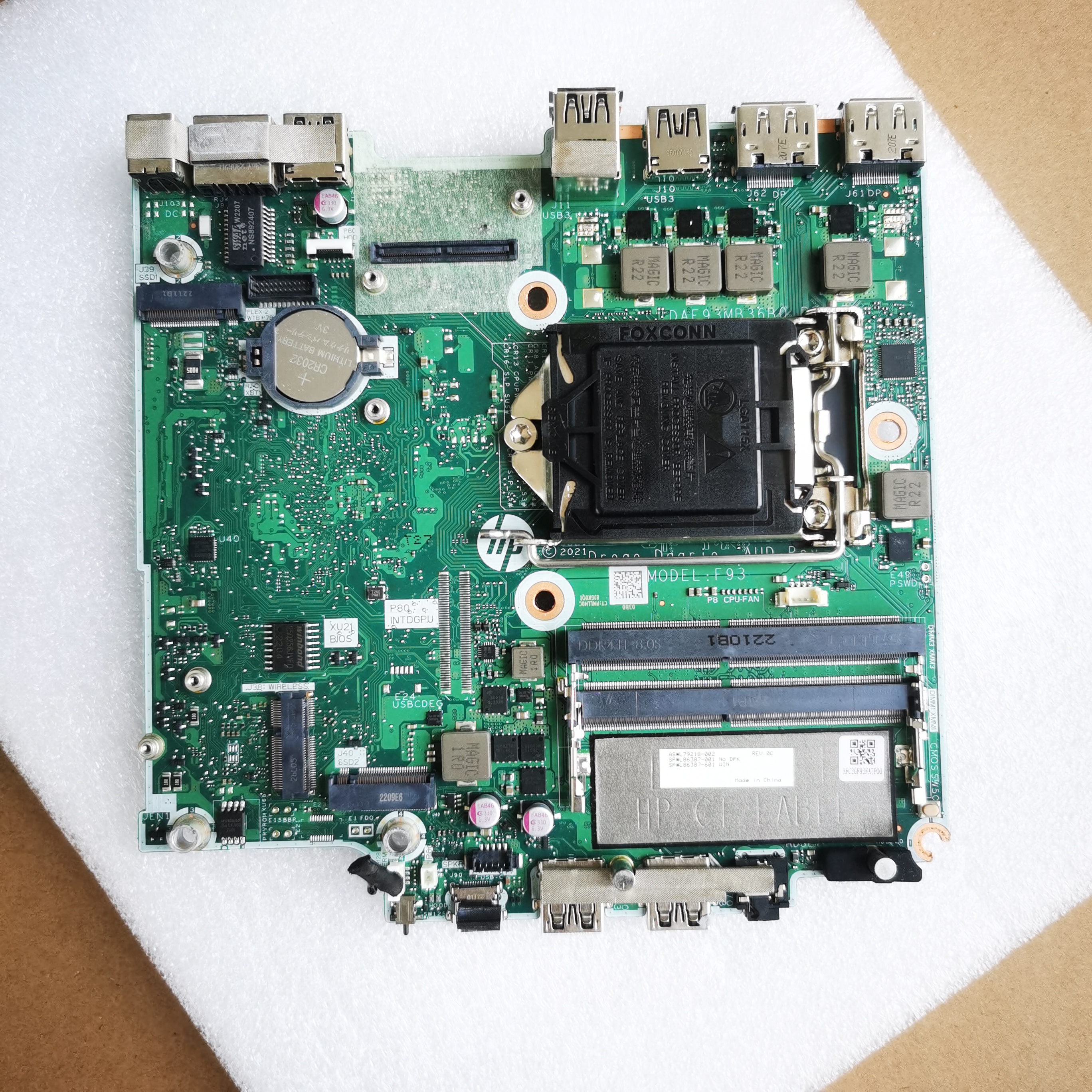 原装HP G9 DM主板 N20105 N44007 601 001 SPS-MB RPL-Q670 DM23