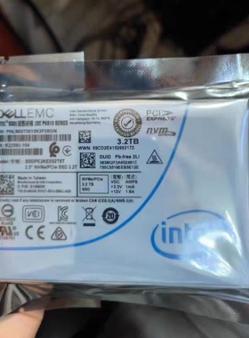 14NHK 2CN1T戴尔dell 3.2T U2 NVME PCIE SSD服务器固态硬盘P4610