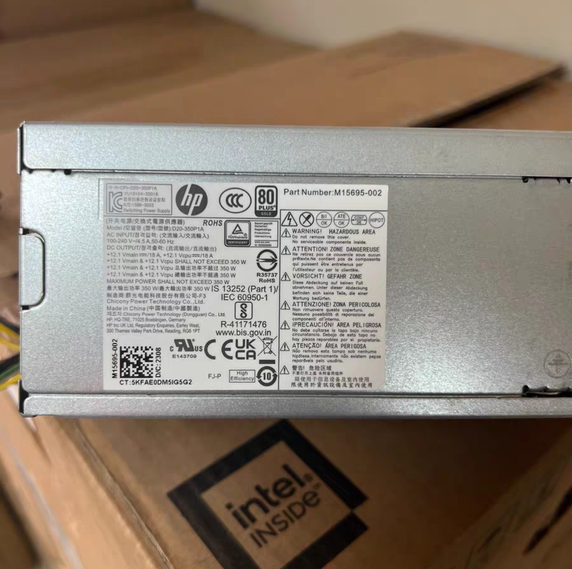 惠普HP 280 288 G9 350W电源 M15695-001 002 003 004带显卡供电