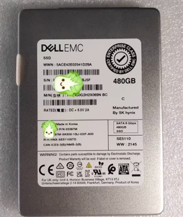 SE5110 戴尔dell 480G EMC SATA SSD企业级服务器固态硬盘3397M