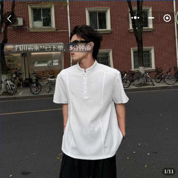 恒清商贸男装设计师款老