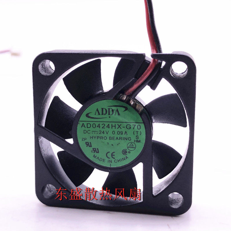 原装正品 ADDA AD0424HX-G70 4010 24V 0.09A 变频器散热2线风扇