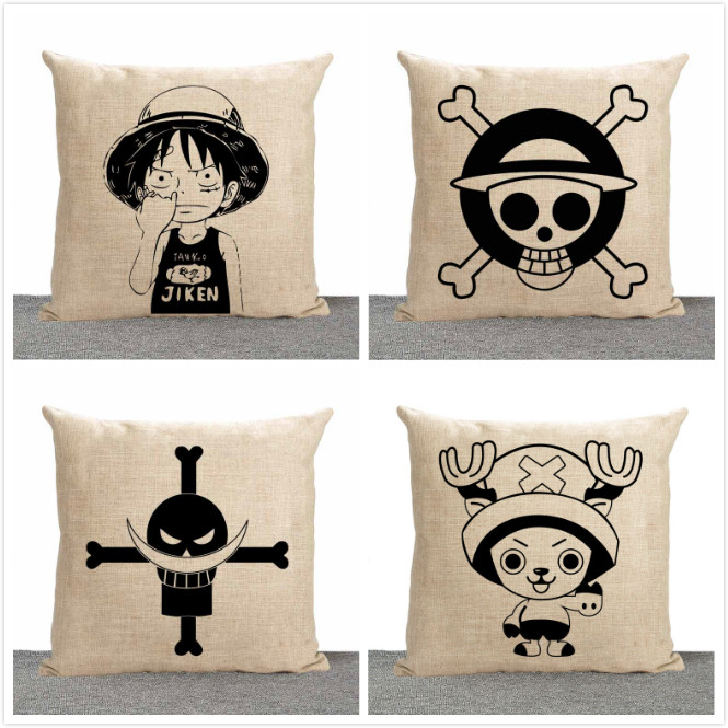 棉麻汽车坐垫沙发靠枕定制