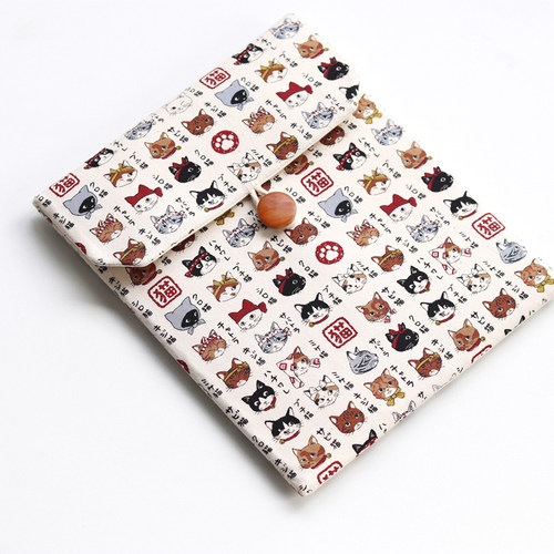 手工猫猫收纳包适用于华为平板电脑matepadpro13.2air12.2寸11.5s