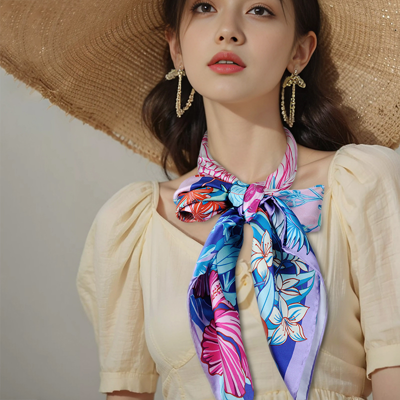 VIESCA原创飞马桑蚕丝巾