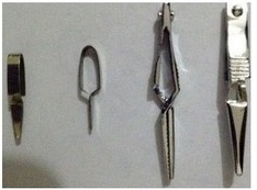 鼠兔动脉夹 小鼠实验动脉夹 大鼠实验静脉夹 大小鼠动脉血管夹