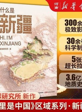 什么是新疆 星球研究所 著 这里是中国·区域地理系列 新疆篇 山河脉动 一本书发现新疆之美 尼格买提推荐