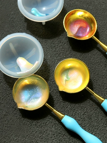 Огненная лакирская печать, инструмент для очистки инструментов для очистки ложки, восковое зерно огня, смешанная ручная учета