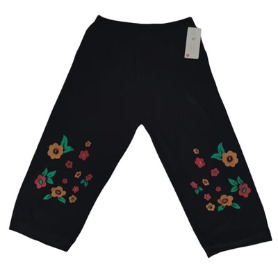 加肥加大妈妈夏季七分裤女中老年莫代尔宽松休闲200奶奶松紧女裤